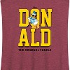 Women's - Disney - Vintage Donald Duck Art Graphic Racerback Tank - 2 of 4