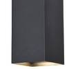 Vaxcel Lavage 2 - Light Sconce in  Textured Black - 2 of 4