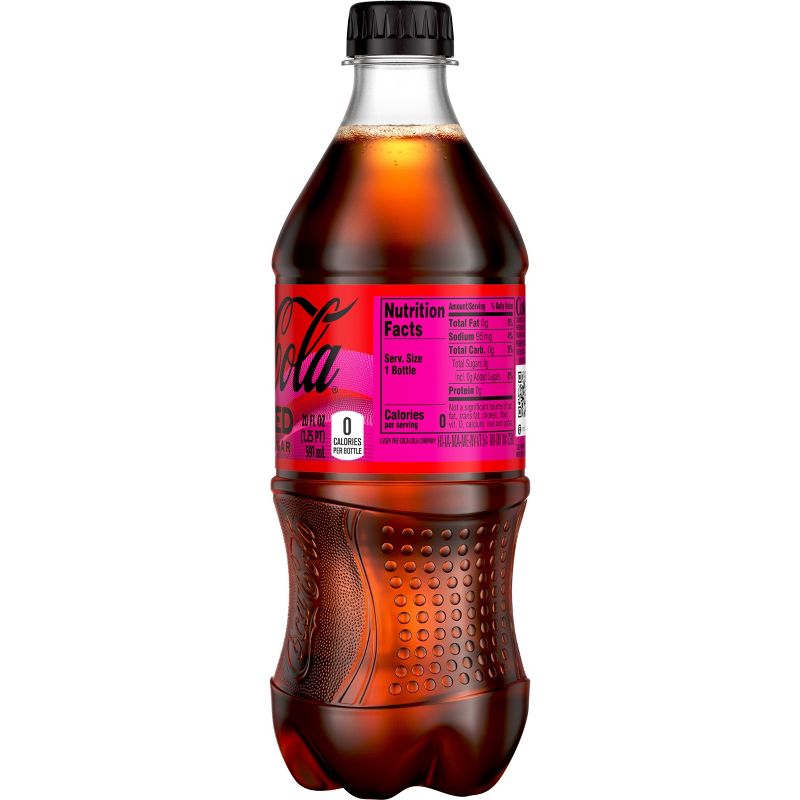 Coca-Cola Spiced Zero Sugar - 20 fl oz Bottle, 4 of 9