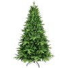 NAYSAYE Christmas Tree Soft Glow with Full Branches and Hinged Setup for Christmas Holiday Celebration, Green, 64"*108"*47.08" - 2 of 4