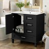Versatile Bathroom Vanity with Sink: Elevate Your Space with Clean Lines and Contemporary Style in Any Finish - 2 of 4