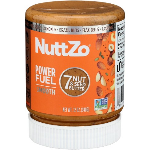 Nuttzo Power Fuel Seed Butter Smooth - Case Of 6 - 12 Oz : Target