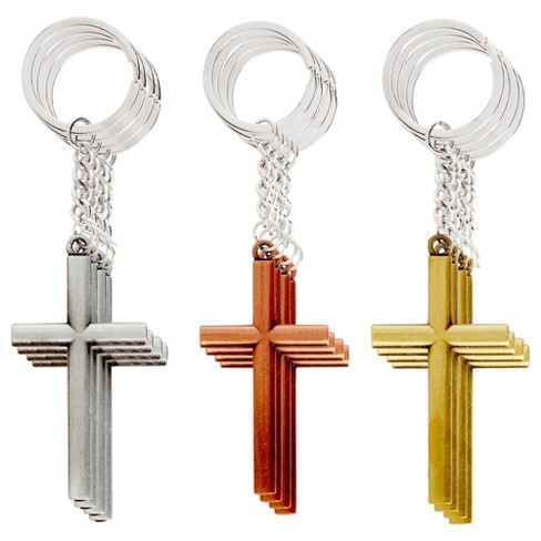 Shop for and Buy Cross Keychain Metal Crucifix at . Large  selection and bulk discounts available.