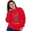 Ugly Christmas Pattern Light it Up Sweatshirt for Men or Women Brisco Brands - 3 of 4