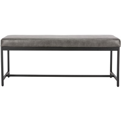 Chase Faux Leather Bench - Safavieh