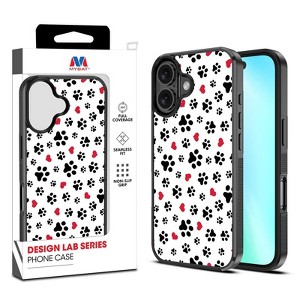 MyBat Design Lab Series Case - Paw Prints and Hearts - 1 of 4