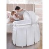 Badger Basket Wishes Oval Bassinet - 2 of 4