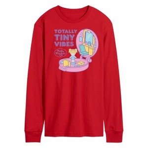 Men's - Polly Pocket - Totally Tiny Vibes Long Sleeve Graphic T-Shirt - 1 of 2