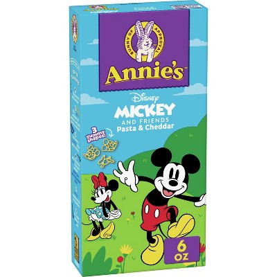 Annie's Disney Mickey & Friends, Macaroni and Cheese Dinner, Pasta & Cheddar, 6 oz. (Pack of 4)