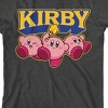 Kirby Waddle-Dee March Crew Neck Short Sleeve Charcoal Heather Boy's T-shirt - 2 of 3