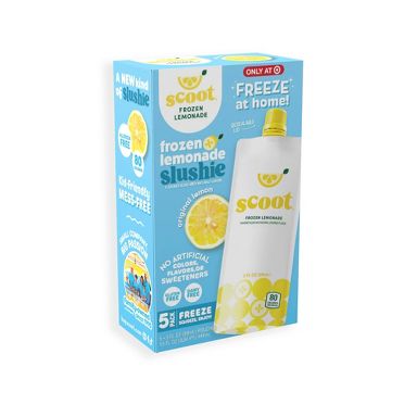 Scoot Frozen Lemonade - Original Lemon - 3oz/5ct Pouches