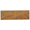 vidaXL Console Table 43.3"x13.8"x29.5" Solid Teak Wood - 4 of 4