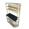 NicBex 5-Tier Storage Shelves,Storage Bakers Rack with Coffee Bar,Kitchen Shelves,Microwave Stand for Kitchen,Living Room - 4 of 4