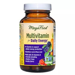MegaFood Multivitamin for Daily Energy Tablets - 60ct