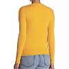Women's Faux Wrap Ribbed V Neck Knit Surplice Sweater - Elodie - 2 of 2