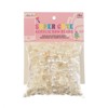 John Bead 80g Super Cute White Pearl Color Assorted Color Acrylic Bow Rondelle Rose Beads - 3 of 4