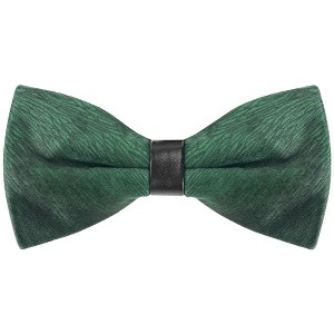 INSPIRE CHIC Men's Velvet Adjustable Pre-Tied Bow Tie - 1 of 4
