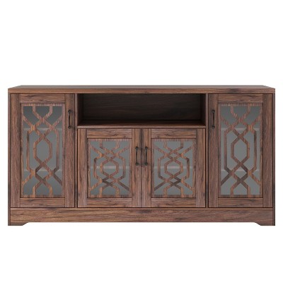 Bella Depot 61.38''W Media Console for 65+ Inch TV with Storage Shelves