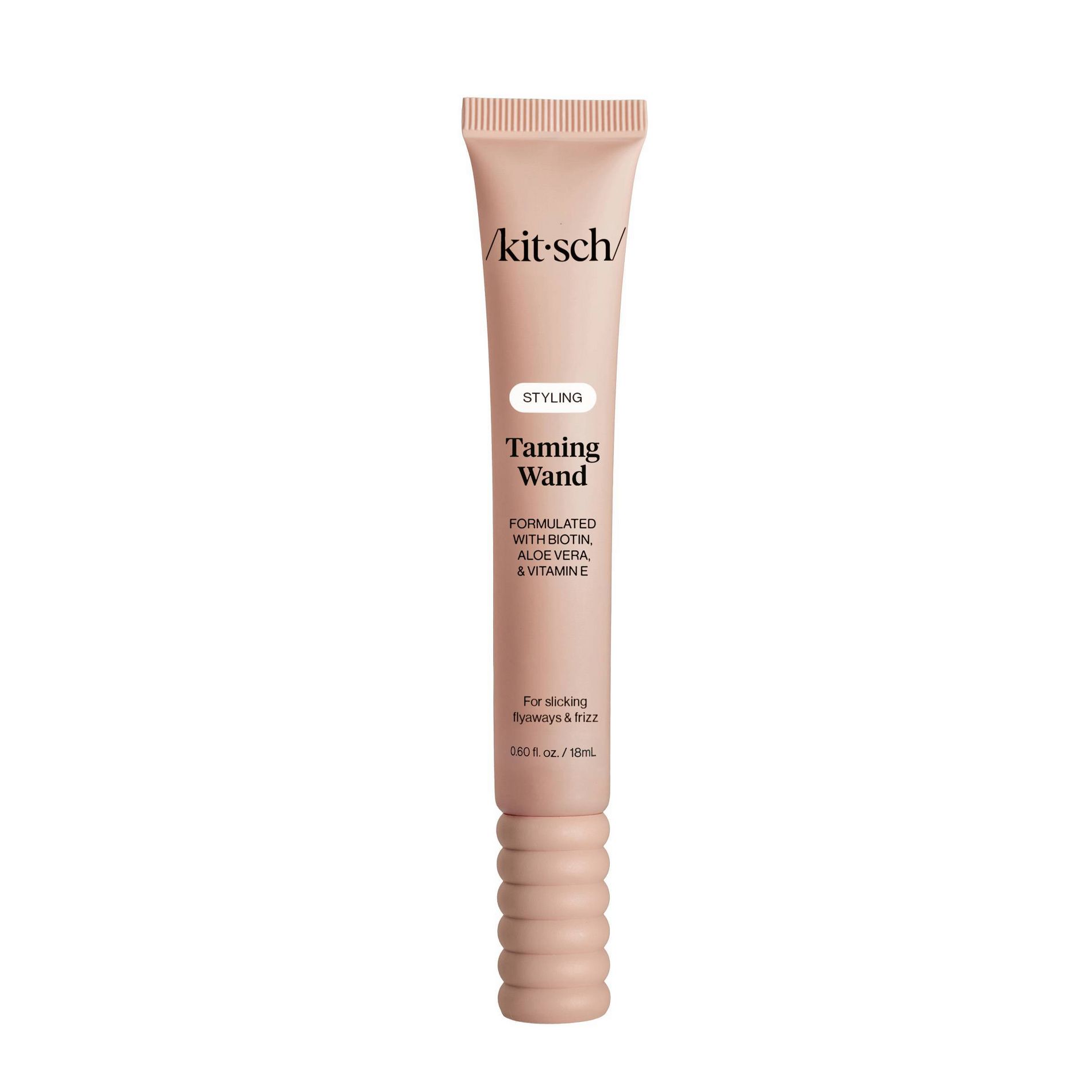Kitsch Styling Comb Taming Wand: Hair Gel for All Hair Types, Includes Brush, 0.6 Net Weight
