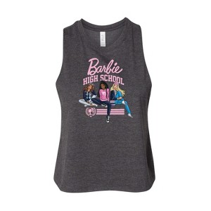 Women's - Barbie - High School Dolls Graphic Racerback Tank - 1 of 3