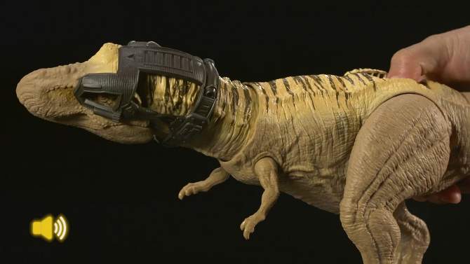 Jurassic World Tyrannosaurus T-Rex Action Figure, 2 of 11, play video