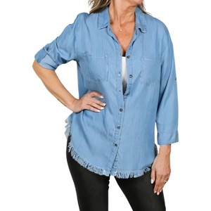 Women's Tencel Shirt - K&C Clothing - 1 of 1