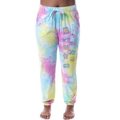 Friends Tv Show Womens' Sayings Tie-dye Sleep Jogger Pajama Pants  (xx-large) Multicolored : Target