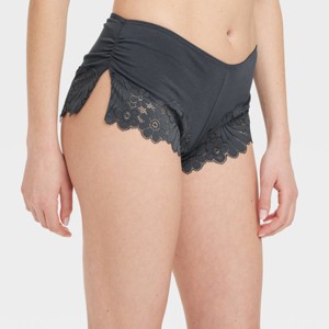 Women's Crochet Lace Shortie Underwear - Colsie™ - 1 of 4