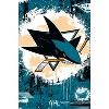 Trends International NHL San Jose Sharks - Maximalist Logo 23 Unframed Wall Poster Prints - 4 of 4