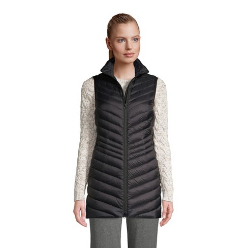 lands end long down vest