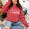 Simply Sage Market Women's Garment Dyed Graphic Sweatshirt Winter Wonderland - 2 of 2