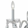 Crystorama Lighting Traditional Crystal 2 - Light Sconce in  Polished Chrome - 2 of 4