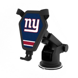 Keyscaper New York Giants Stripe 10-Watt Wireless Car Charger - 1 of 4