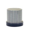 Melrose Geometric Pattern Planter with Plate (Set of 2) - 3 of 3