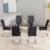 NicBex Modern Dining Chairs with Plush Upgraded Cushions,Anti-Slip Armless Chairs for Kitchen,Living Room - 2 of 4