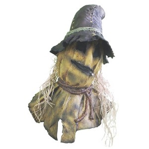 Chuck Jarman Adult Scarecrow Harvester of Sorrow Costume Mask -  - Beige - 1 of 1