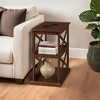 Coventry Chairside End Table with Shelves -  Breighton Home - 2 of 4