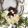 Melrose Hydrangea Grapevine Wreath (Set of 4) - 3 of 3