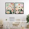 Stupell Industries Minty Garden Flowers 2pc Framed Giclee Art Set - 2 of 4