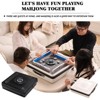 Racxily Portable Automatic Mahjong Machine w/ 144 Magnetic Tiles – Foldable Design for Easy Storage, Auto Shuffling, Indoor & Outdoor Use - 2 of 4