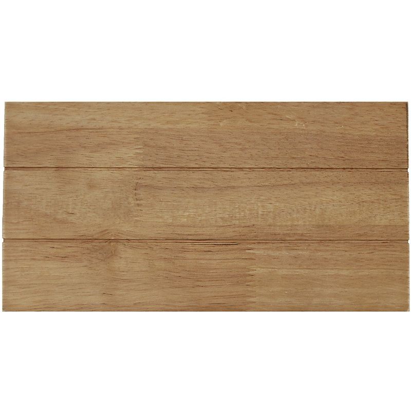 Sweet Water Decor Natural Rectangular Wood Tray - 9x4.75", 4 of 6