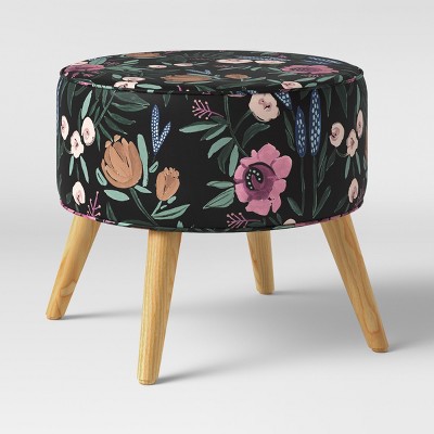 target round ottoman