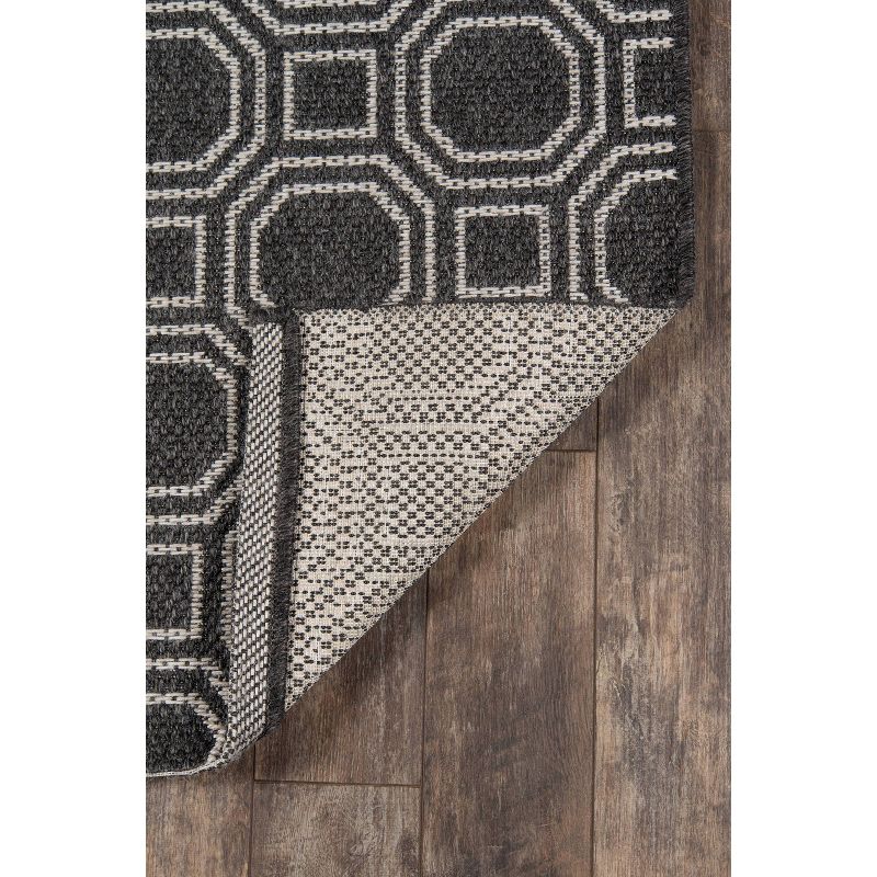 Downeast Camden Machine Made Polypropylene Area Rug Charcoal - Erin Gates by Momeni, 6 of 9