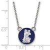 Black Bow Jewelry Sterling Silver Alpha Xi Delta Greek Life Necklace 18 Inch - 2 of 4