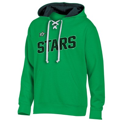 NHL Dallas Stars Men's Hat Trick Laced Hoodie - S