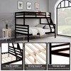 Kumasinova Bunk Bed,Wood Bunk Bed Frame with High Guardrail,Ladder,Twin Size Bed Frame for Kids Teens,No Box Spring Needed - 4 of 4