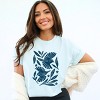 Simply Sage Market Birds and Leaves Garment Dyed Tee - 2 of 4