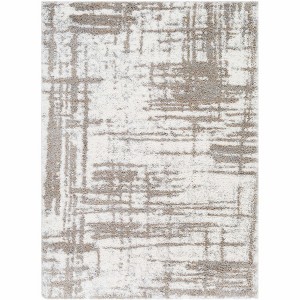 Hauteloom Broulee Abstract Striped Plush Rug - 1 of 4