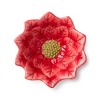 Certified International (Set of 4) 12oz Winter Blooms 3D Poinsettia Ice Cream Bowls - 4 of 4