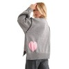 Women's Heart in Hiding Sweater - And The Why - 3 of 3